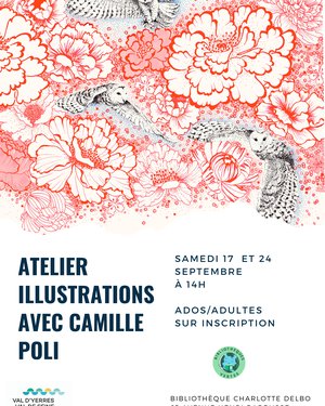 Atelier d'illustration avec Camille Poli