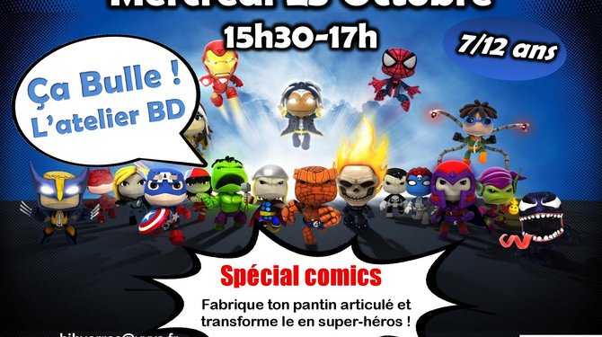 "Ca bulle !" - L'Atelier  BD