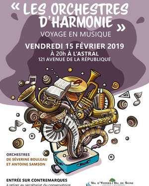 Concert :« Les Orchestres d'Harmonie » Voyage en musique