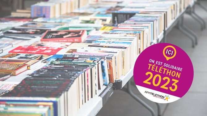Téléthon 2023 : vente de livres