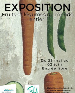 Exposition Fruits et légumes du monde entier de Martin Jarrie