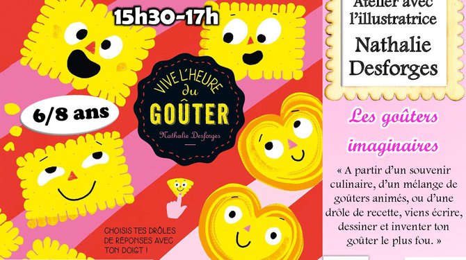 Salon des Illustrateurs : Atelier avec Nathalie Desforges