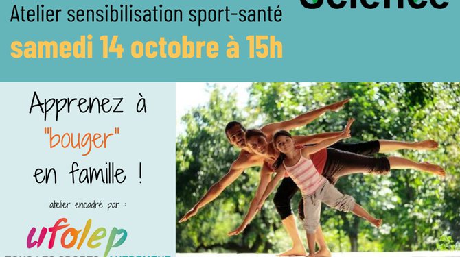 Fête de la Science : Atelier sensibilisation Sport-Santé
