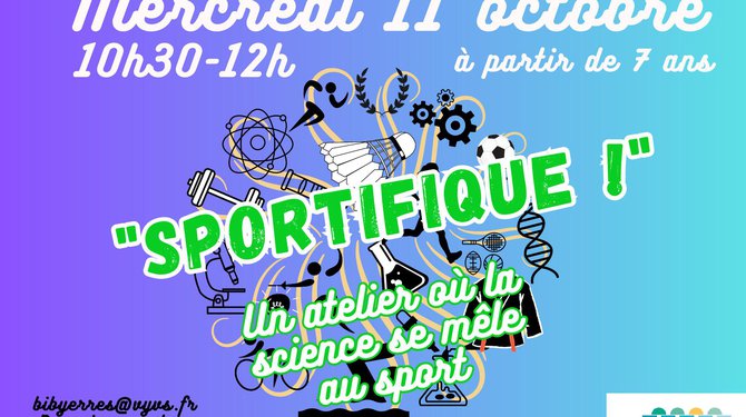 "Sportifique" l'atelier scientifique