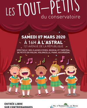 Les tout-petits du Conservatoire