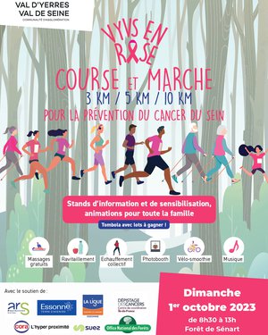 Course et marche VYVS en Rose
