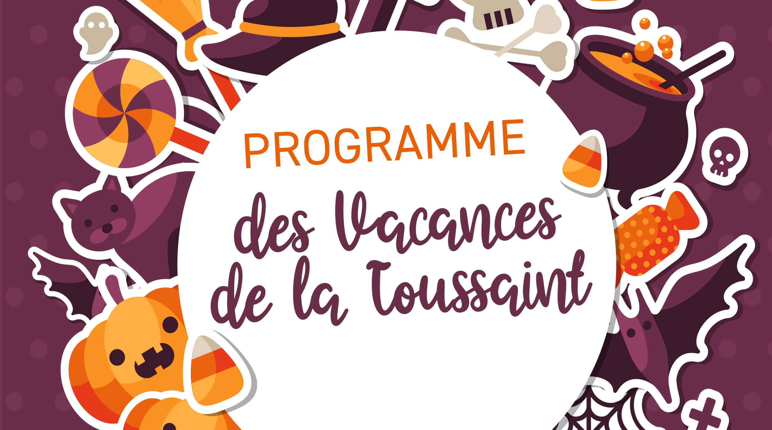Programme des Bergeries vacances de la Toussaint 2022