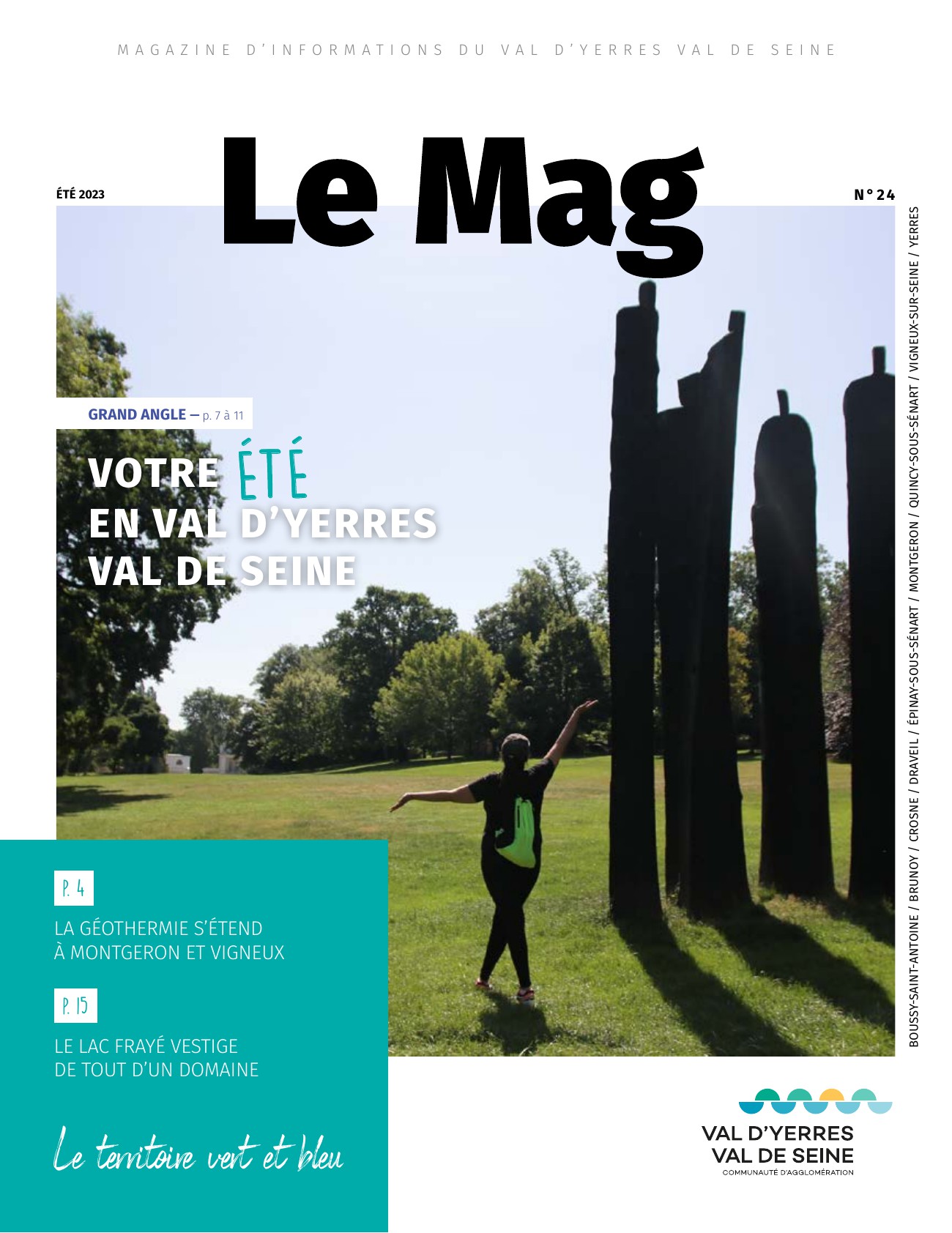 Magazine du Val d’Yerres Val de Seine Été 2023