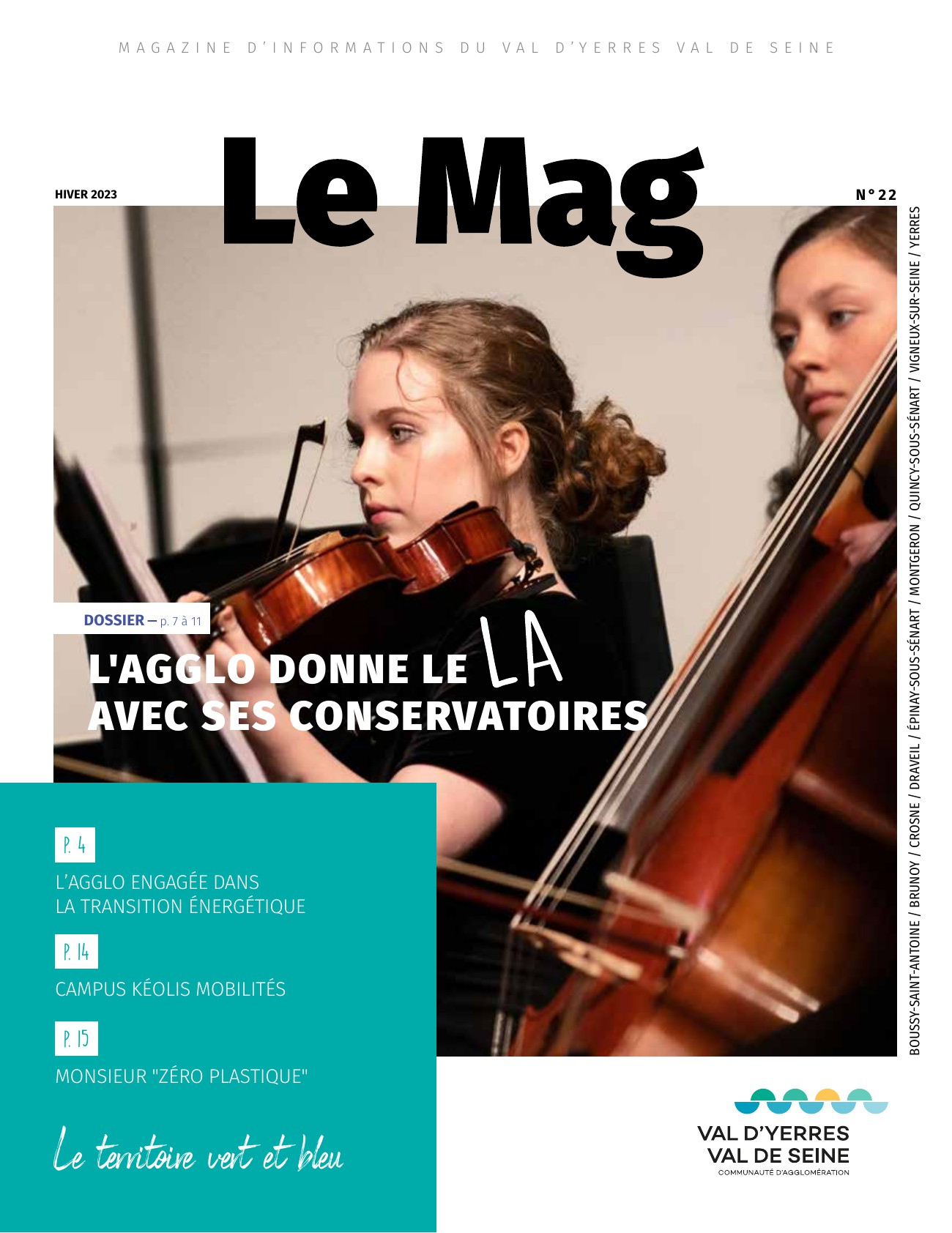 Magazine Val d’Yerres Val de Seine Hiver 2023