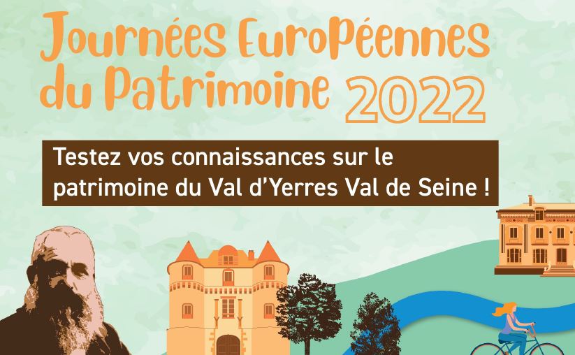 Testez vos connaissances sur le patrimoine du Val d'Yerres Val de Seine !