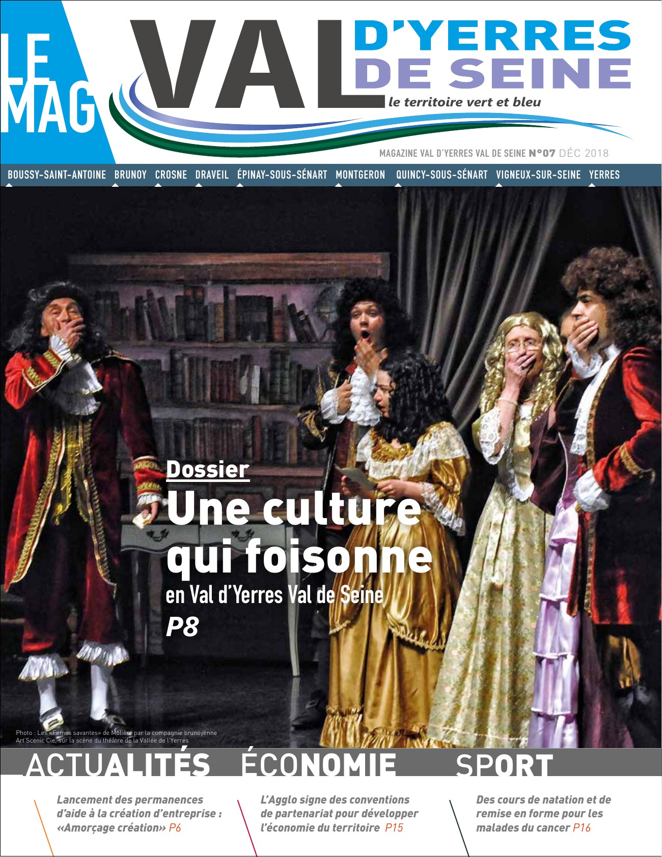 Une culture qui foisonne en Val d’Yerres Val de Seine