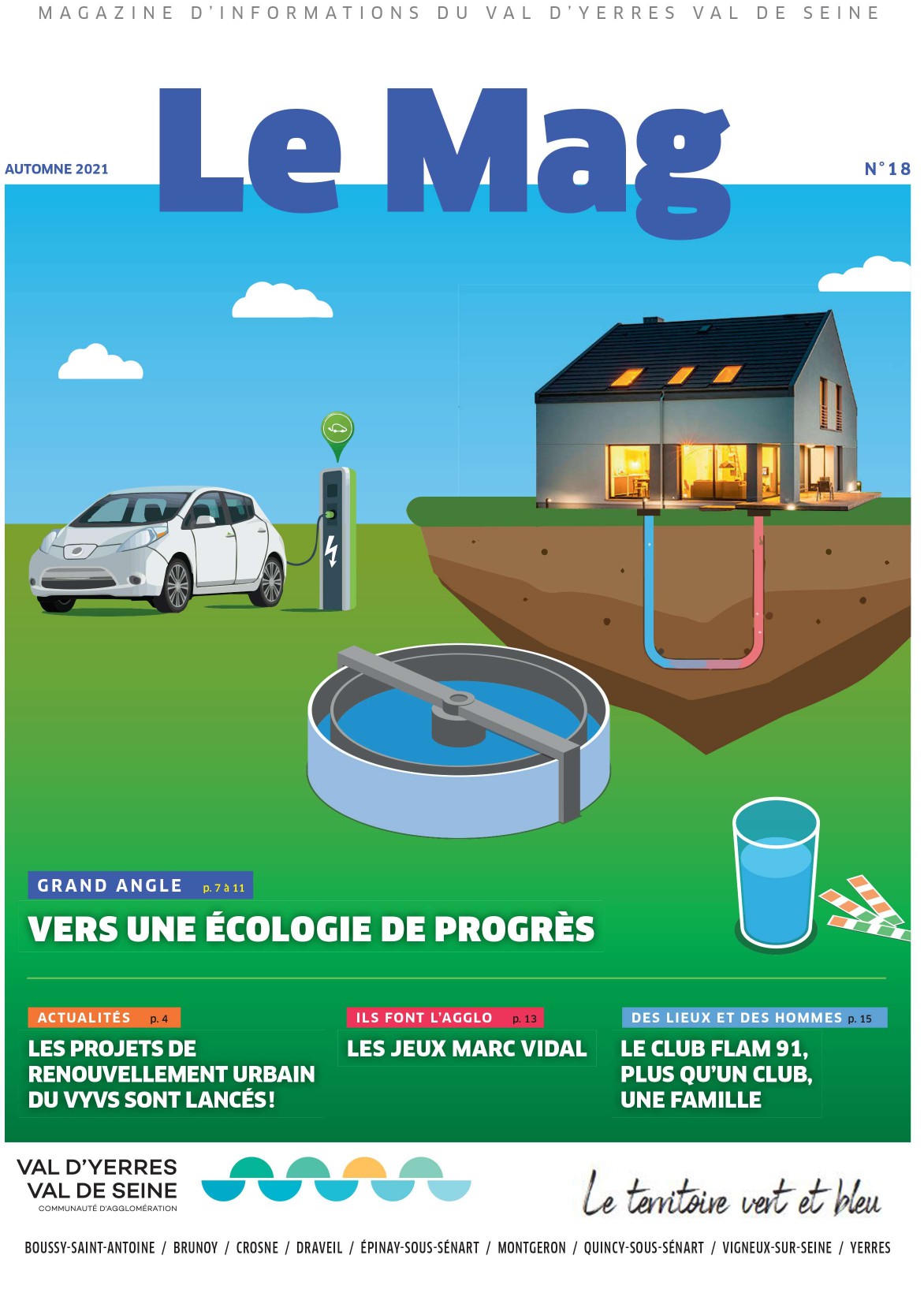 Magazine du Val d’Yerres Val de Seine Automne 2021