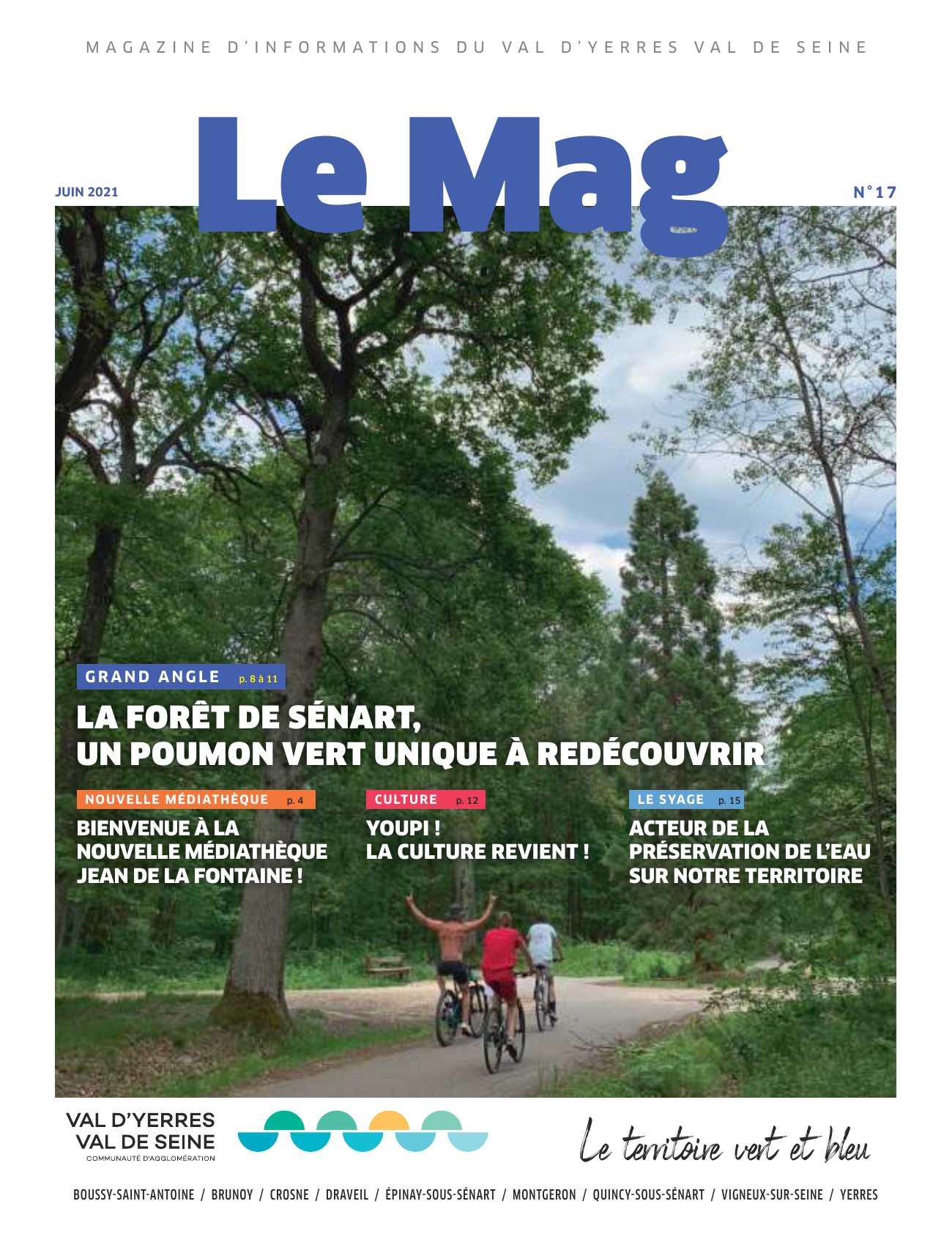Magazine du Val d’Yerres Val de Seine juin 2021
