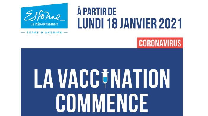 La vaccination commence en Val d'Yerres Val de Seine !