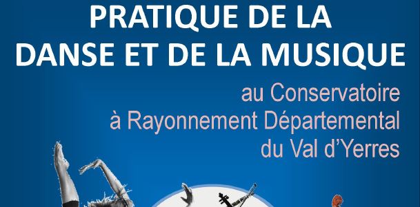 Préinscriptions au Conservatoire à Rayonnement Départemental du Val d’Yerres pour l’année scolaire 2023-2024