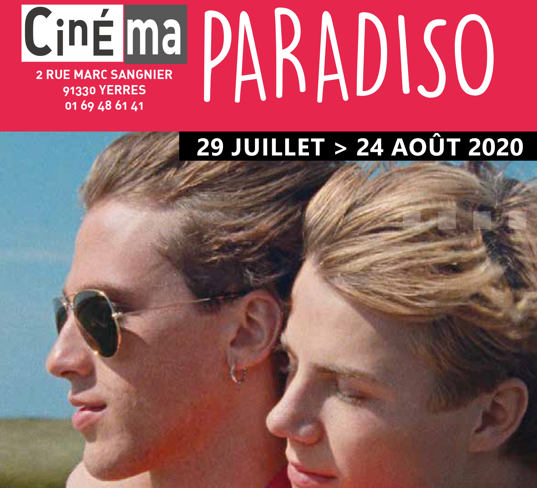 Programme du Paradiso août 2020