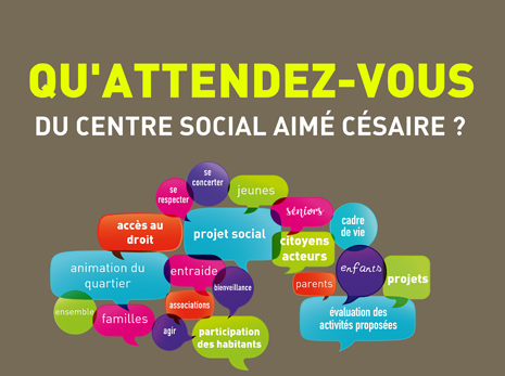 Réunion plénière au Centre Social Aimé Césaire