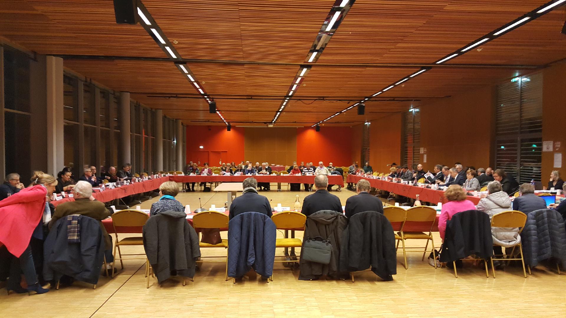 Elus de la Communauté d'Agglomération du Val d'Yerres Val de Seine en Essonne