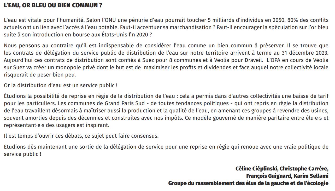 Tribune opposition communautaire RGE juin_21