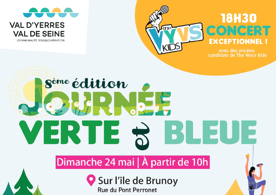 8e édition de la Journée Verte et Bleue dimanche 24 mai