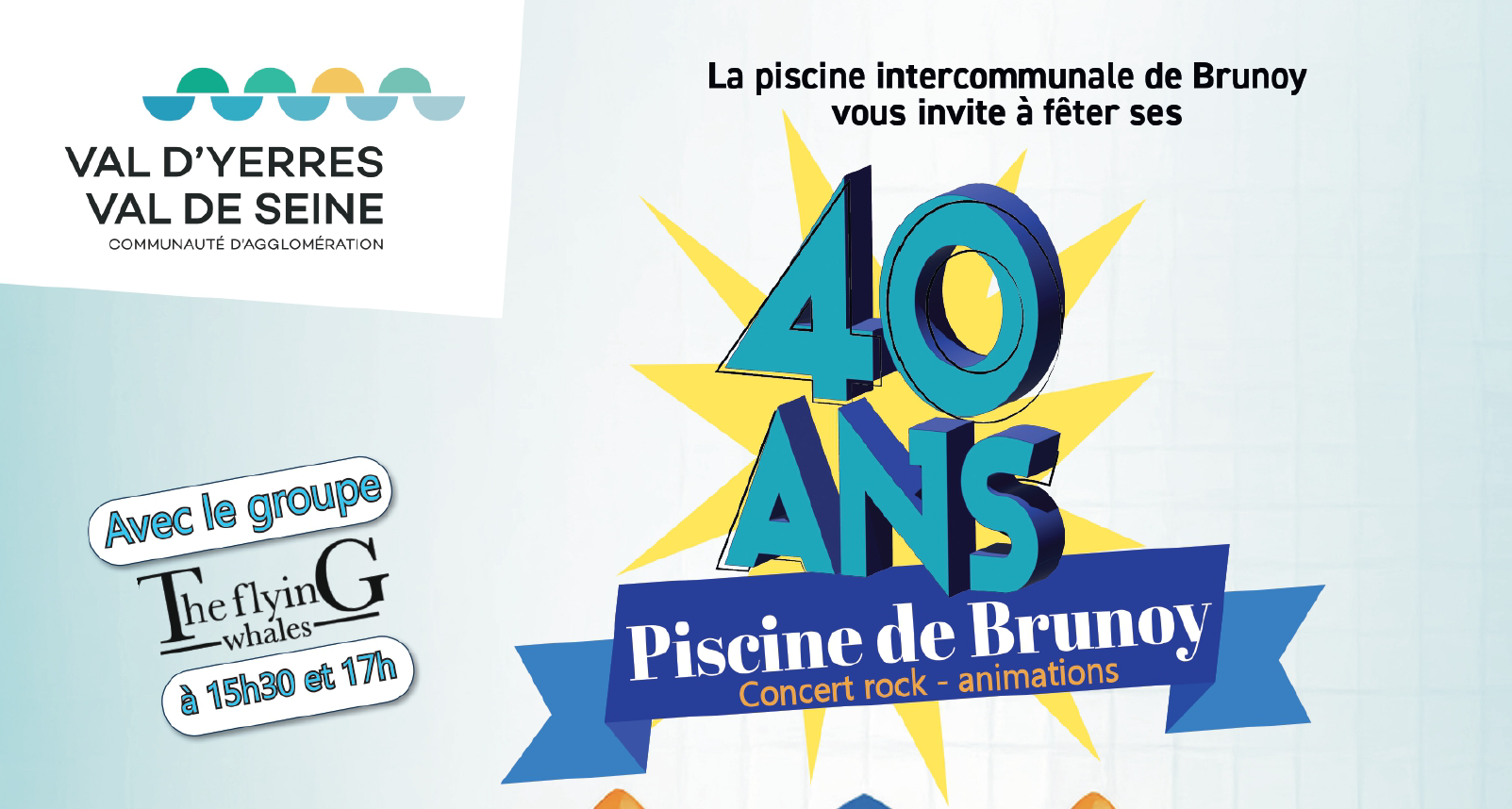 La piscine de Brunoy fête ses 40 ans !