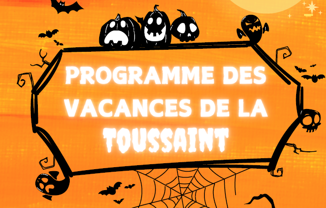 Programmes vacances de la Toussaint centres sociaux et espace jeunesse