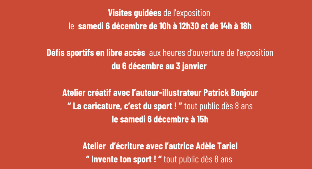 Exposition “Cabu, vive le sport ! “