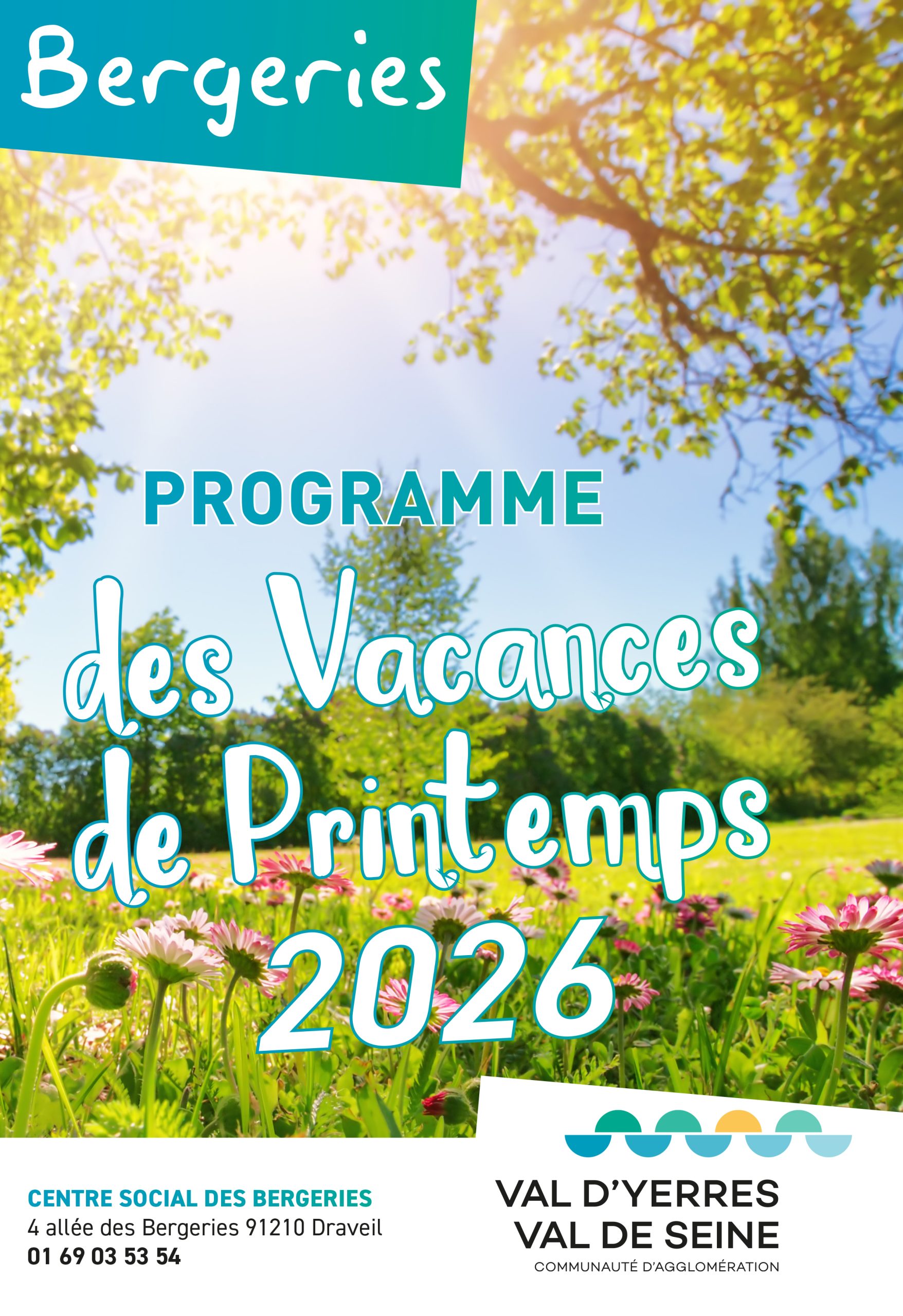 Programmes vacances de printemps des centres sociaux