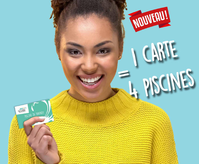 Une carte d’accès pour plusieurs piscines