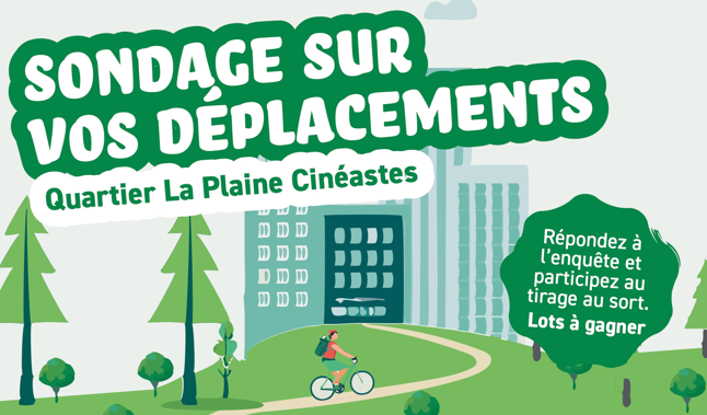 Enquête de mobilité quartier La Plaine Les Cinéastes à Épinay