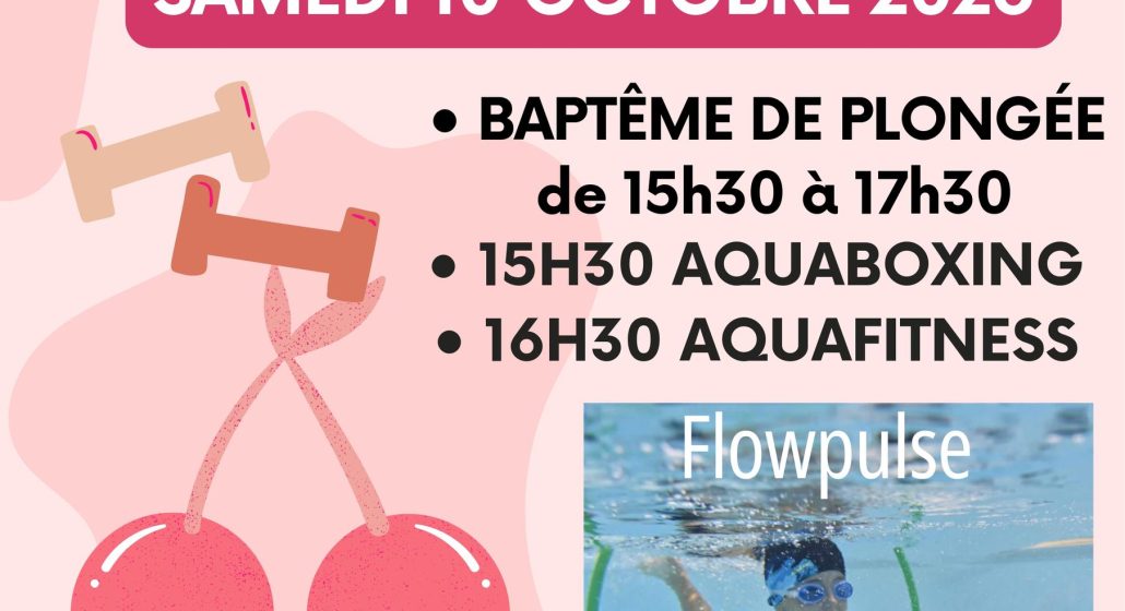 OCTOBRE ROSE – PISCINE MONTGERON