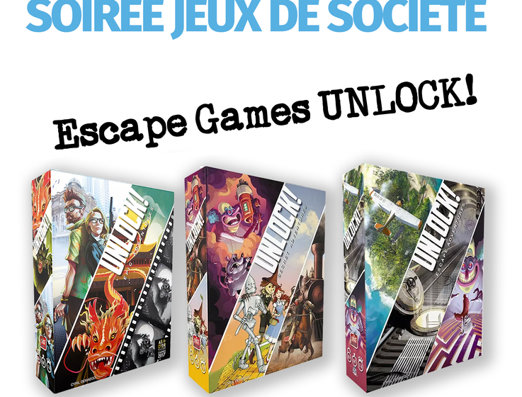 Soirée Espace games Unlock!